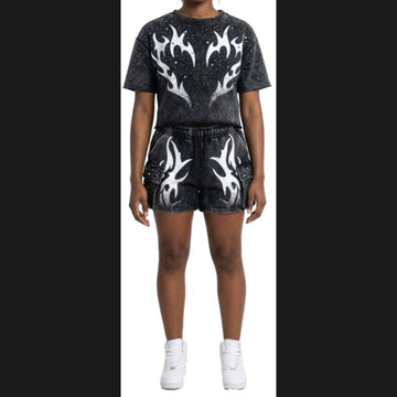 Fire Heart Short Set
