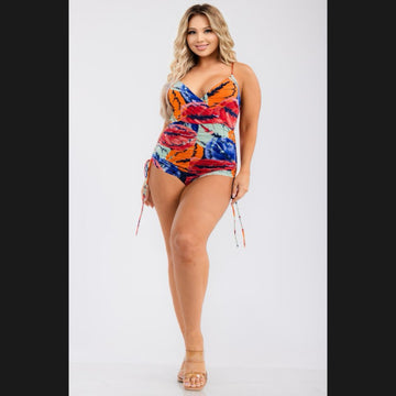 Posies Romper (Plus Size)