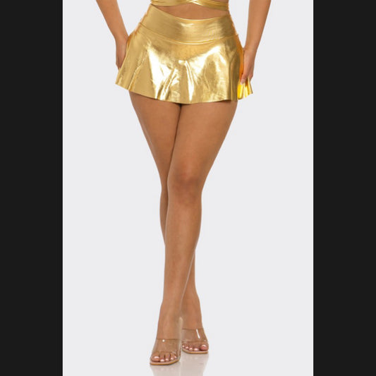 Sneak Peek Skirt w/h Shorts (Plus Size)