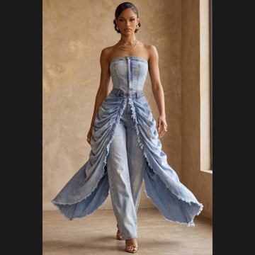Delilah Denim Jumpsuit