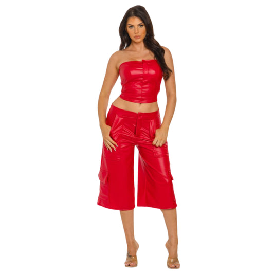 Nemia Shorts Set (Plus Size)