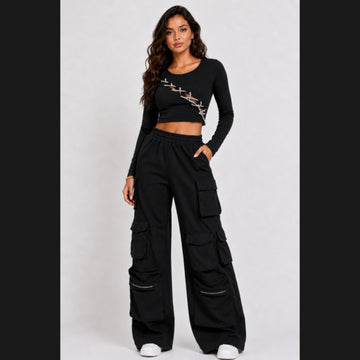 Veilana Stone Pant Set