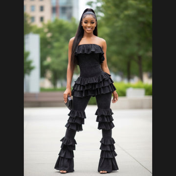 Ghana Ruffled Jumpsuit