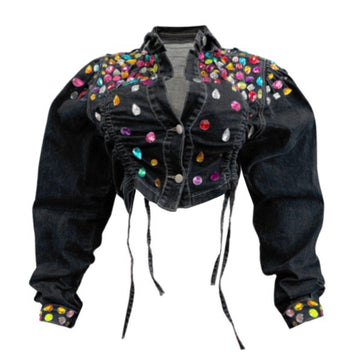 Bejeweled Denim Jacket