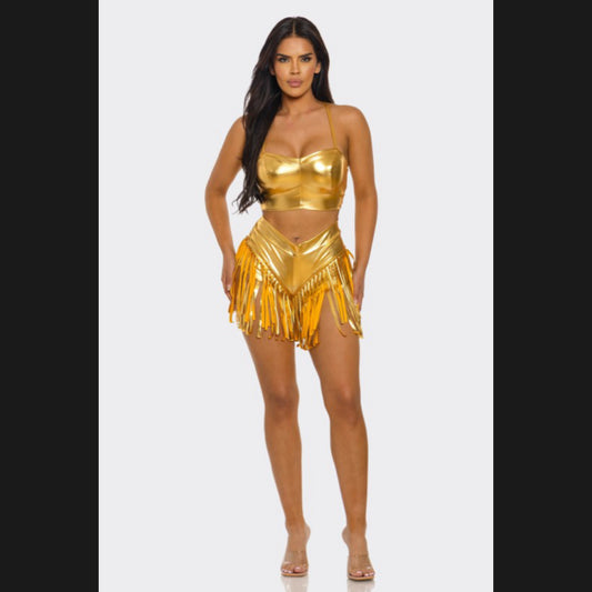 Rodeo Fringe Set (Plus Size)