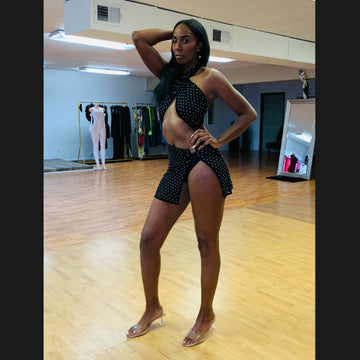 Inez Rhinestone Dress