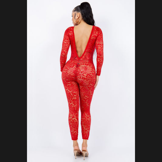 Lilian Lace Jumpsuit
