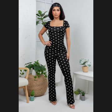 Edna Polka Dot Pant Set