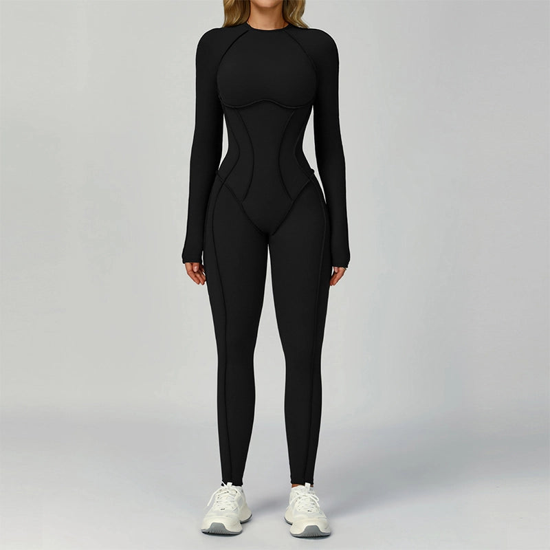Brushed Backless Jumpsuit