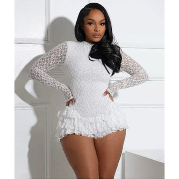 Terri Lace Romper
