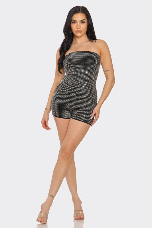 Aubrey Stone Romper