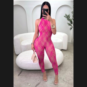 Velyn Lace Jumpsuit