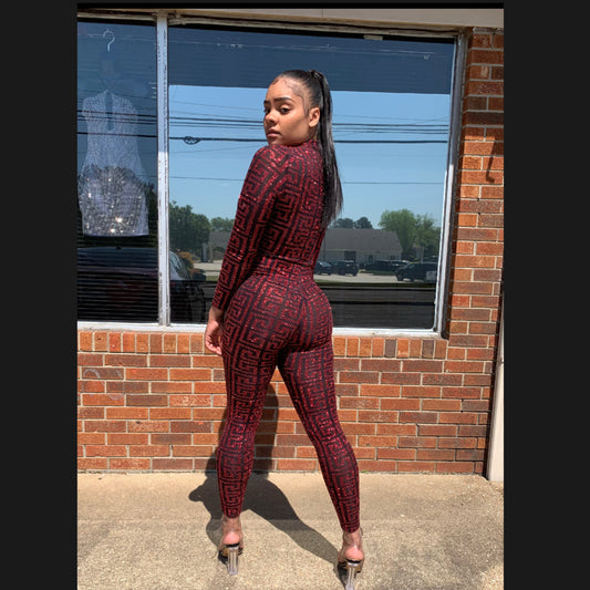 Kari Glitter Jumpsuit