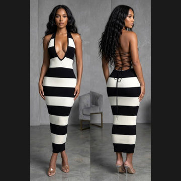 Double Look Maxi Dress