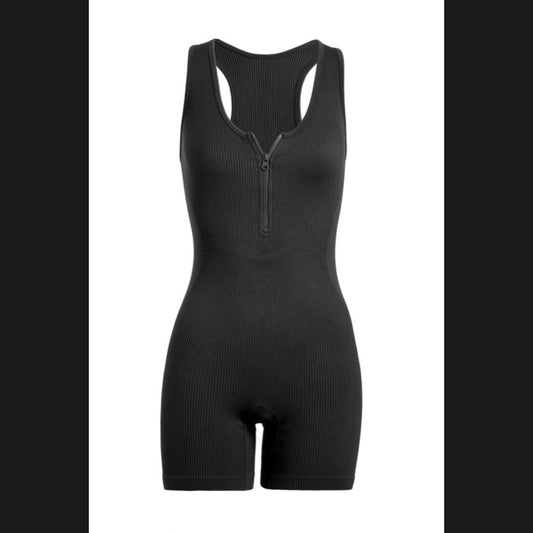 Ribbed Romper