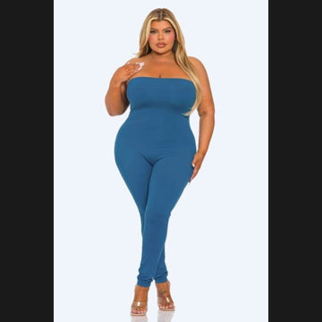 Beverly Bodycon Jumpsuit (Plus Size)
