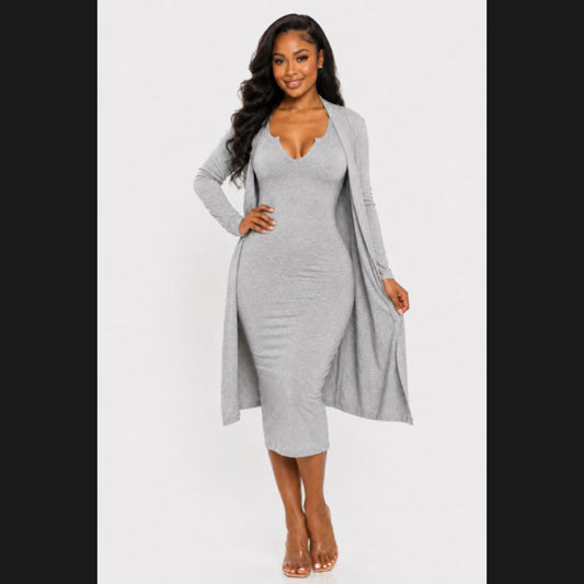 Priscilla Midi Dress Set