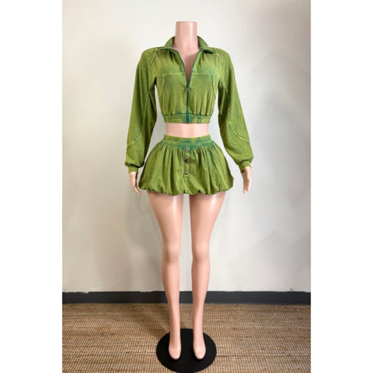 Bubble Skirt Set