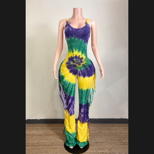 Mardi Gras Jumpsuit