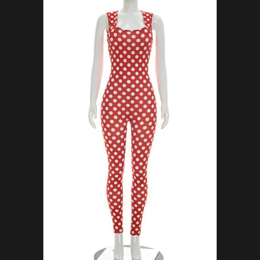 Kiki Polka Dot Jumpsuit