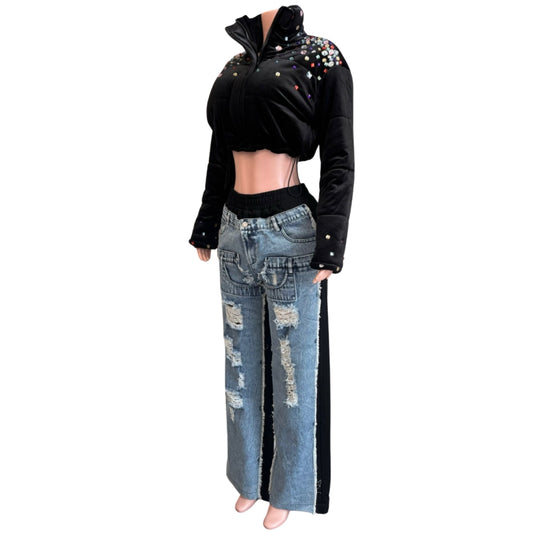 Gems Denim Jacket