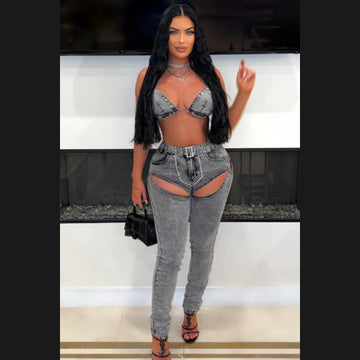 Diamond Jean Set