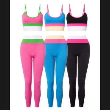 Cotton Candy Ribbed Set