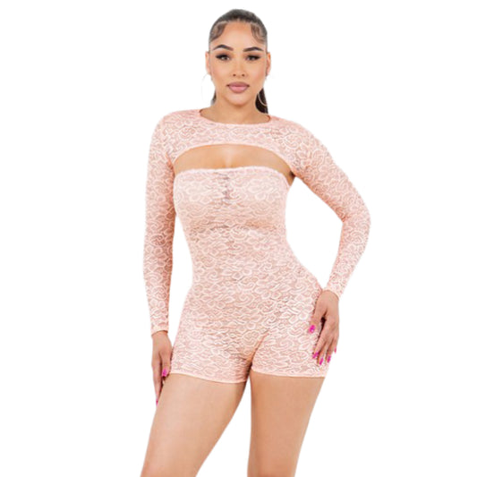 Sidnei Lace Romper