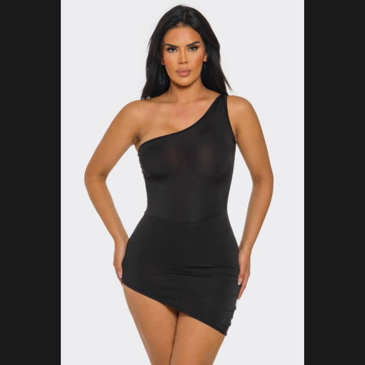 Maui Dress w/h Under Bodysuit (Plus Size)