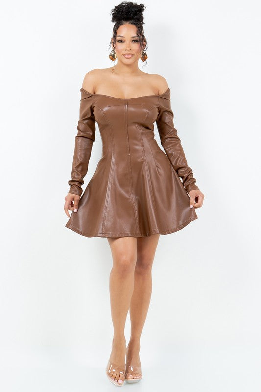 Leather Lux Dress