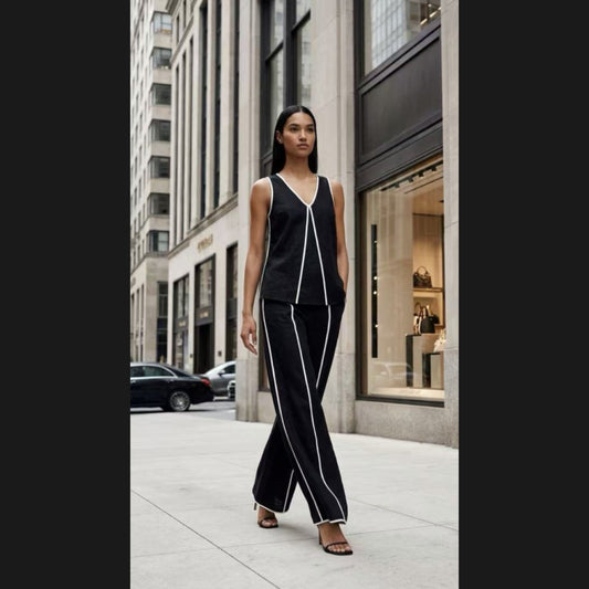 Ebony Edge Pant Set