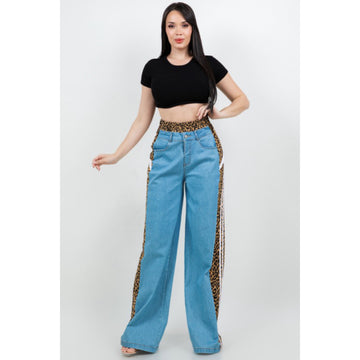 Leopard Jeans
