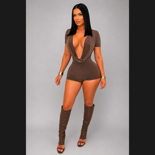 Melanii Bodycon Romper