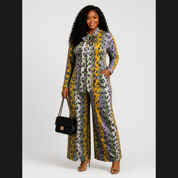 Bow Tie Pant Set