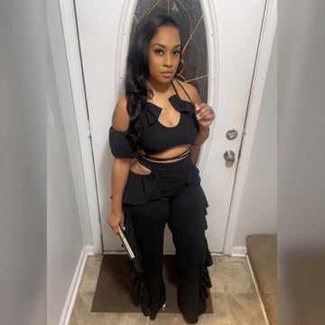 Shameka Ruffled Pant Set