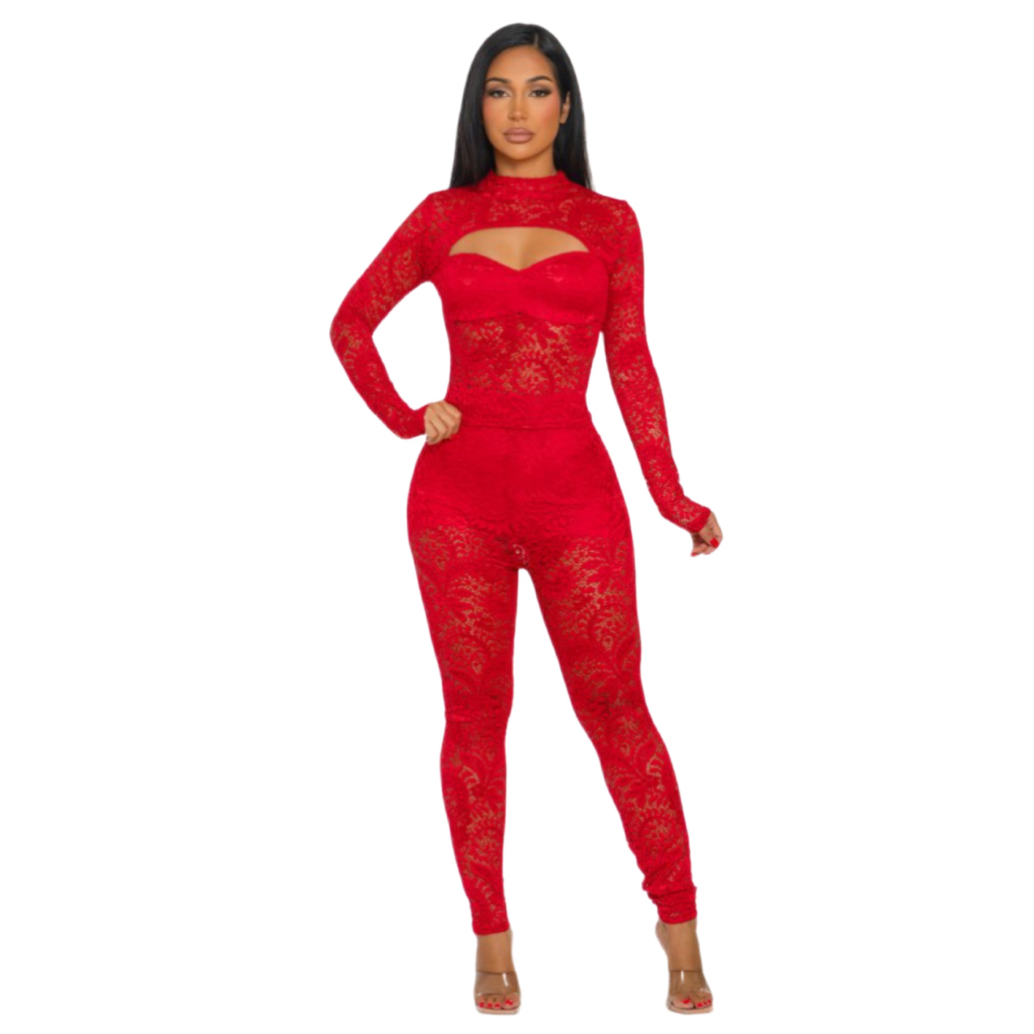 Ella Mai Lace Set (Plus Size)
