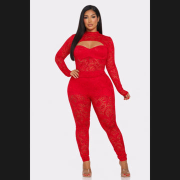Ella Mai Lace Set (Plus Size)