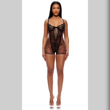 Bad Kitty Romper